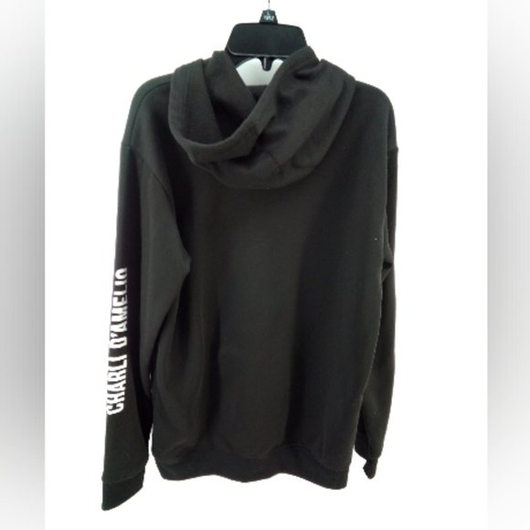 Charlie D'Amelio Merchandise Coffee Kangaroo Pouch Hoodie M Black - Picture 8 of 14